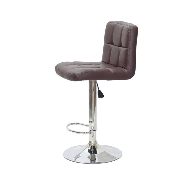 Барний стілець Onder Mebli Arno BAR CH-BASE Темно-коричневий 1015 Екошкіра-3