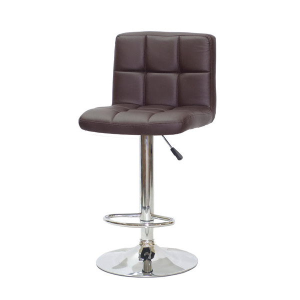 Барний стілець Onder Mebli Arno BAR CH-BASE Темно-коричневий 1015 Екошкіра-1