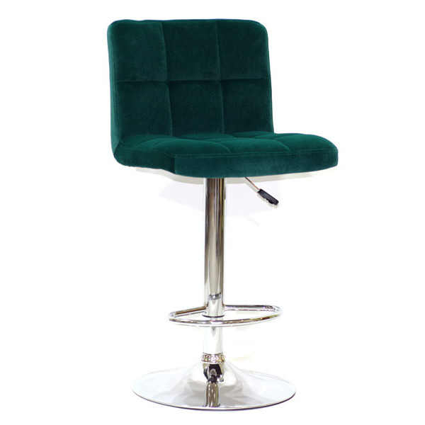 Барный стул Onder Mebli Arno BAR CH-BASE Зеленый B-1003 Бархат-0