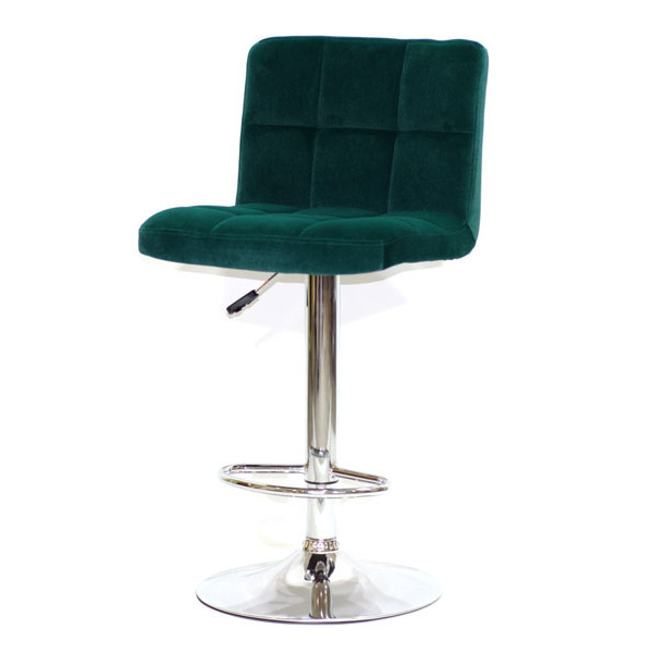 Барный стул Onder Mebli Arno BAR CH-BASE Зеленый B-1003 Бархат-1
