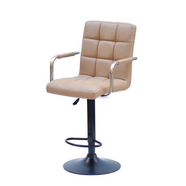 Барний стілець Onder Mebli Augusto-Arm BAR BK-BASE Бежевий 1009-1