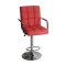 Барный стул Onder Mebli Augusto-Arm BAR BK-BASE Красный 1007 Экокожа-0-thumb