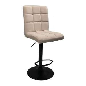 Барный стул Onder Mebli Augusto BAR BK-BASE Бежевый B-1005 Бархат