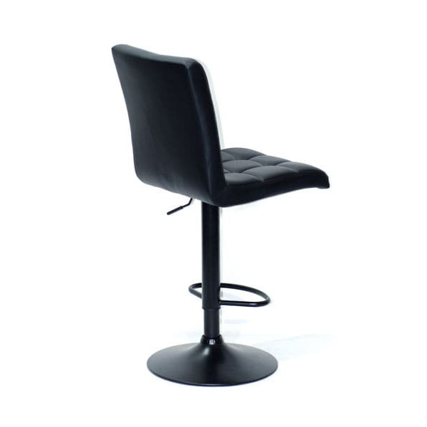Барный стул Onder Mebli Augusto BAR BK-BASE Черный Экокожа-2