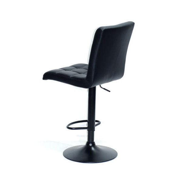 Барный стул Onder Mebli Augusto BAR BK-BASE Черный Экокожа-3