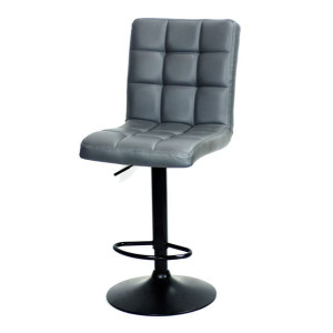 Барний стілець Onder Mebli Augusto BAR BK-BASE Сірий 1001