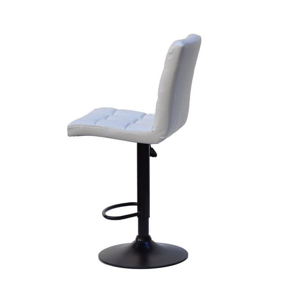 Барный стул Onder Mebli Augusto BAR BK-BASE Серый 1008 Экокожа-2