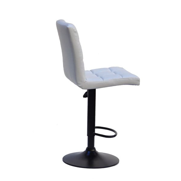 Барный стул Onder Mebli Augusto BAR BK-BASE Серый 1008 Экокожа-3