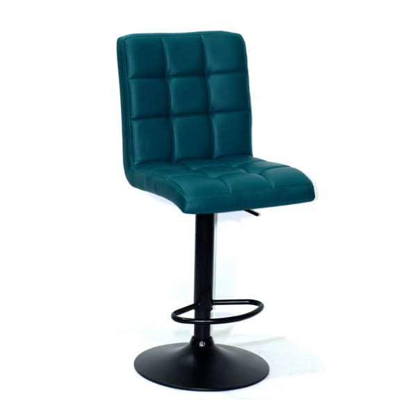 Барний стілець Onder Mebli Augusto BAR BK-BASE Зелений 1002 Екошкіра-0