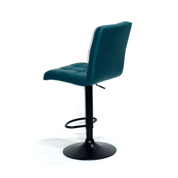 Барний стілець Onder Mebli Augusto BAR BK-BASE Зелений 1002 Екошкіра-3