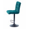 Барный стул Onder Mebli Augusto BAR BK-BASE Зеленый B-1003 Бархат-2-thumb