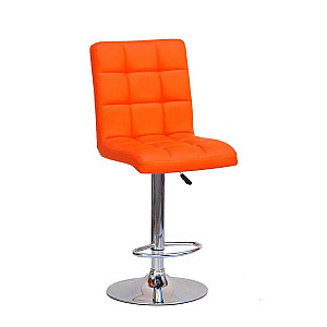 Барний стілець Onder Mebli Augusto BAR CH-BASE Оранж 1012 Екошкіра