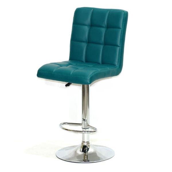 Барный стул Onder Mebli Augusto BAR CH-BASE Зеленый 1002 Экокожа-1
