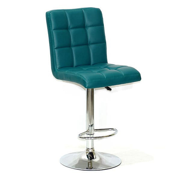 Барный стул Onder Mebli Augusto BAR CH-BASE Зеленый 1002 Экокожа-0