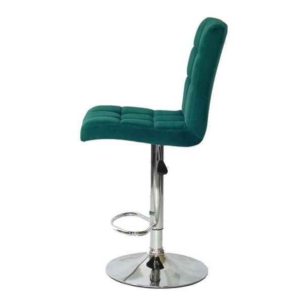 Барний стілець Onder Mebli Augusto BAR CH-BASE Зелений B-1003 Оксамит-3