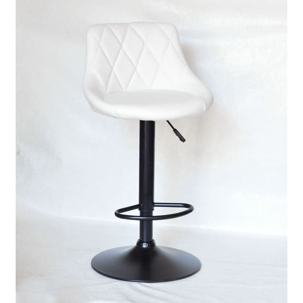 Барний стілець Onder Mebli Foro BAR BK-BASE Білий Екошкіра-0