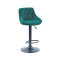 Барний стілець Onder Mebli Foro BAR BK-BASE Зелений B-1003 Оксамит-0-thumb