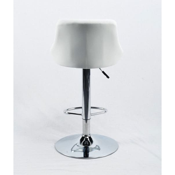 Барний стілець Onder Mebli Foro BAR CH-BASE Білий Екошкіра-5