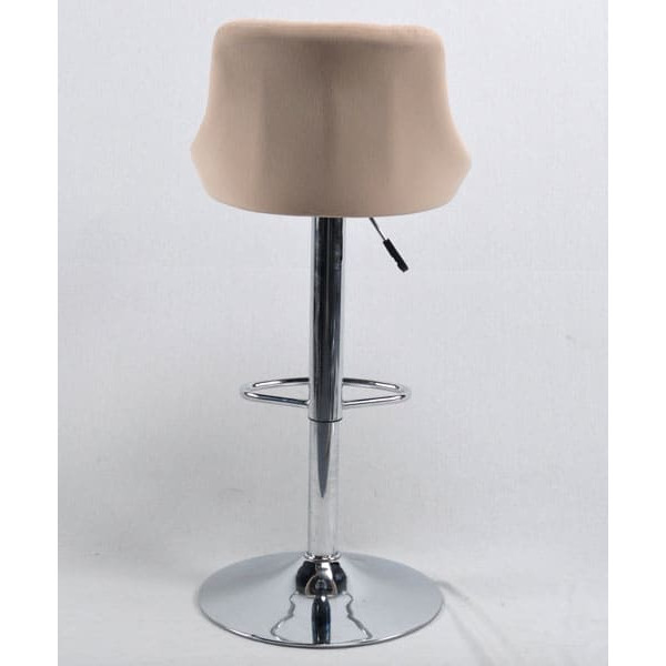 Барный стул Onder Mebli Foro BAR CH-BASE Бежевый B-1005 Бархат-3