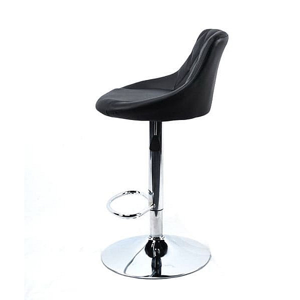Барний стілець Onder Mebli Foro BAR CH-BASE Чорний Екошкіра-3