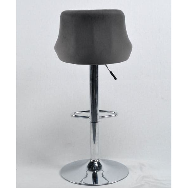Барный стул Onder Mebli Foro BAR CH-BASE Серый B-1004 Бархат-3