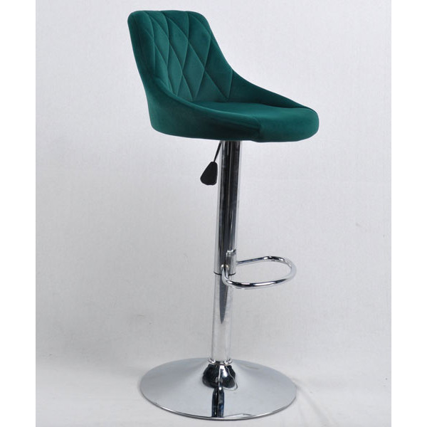 Барный стул Onder Mebli Foro BAR CH-BASE Зеленый B-1003 Бархат-0