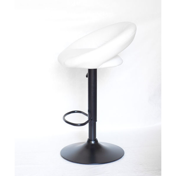 Барный стул Onder Mebli Holy BAR BK-BASE Белый Экокожа-1