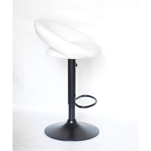 Барный стул Onder Mebli Holy BAR BK-BASE Белый Экокожа-2