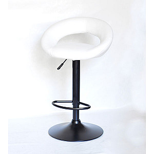 Барный стул Onder Mebli Holy BAR BK-BASE Белый Экокожа