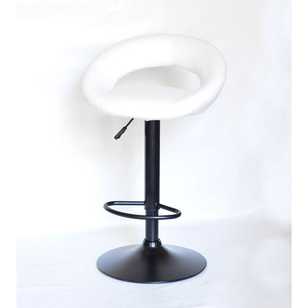 Барный стул Onder Mebli Holy BAR BK-BASE Белый Экокожа-0