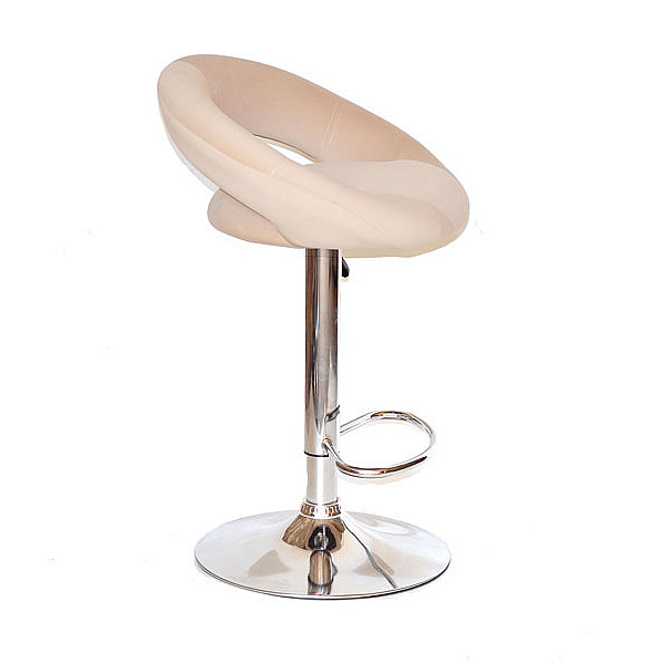 Барный стул Onder Mebli Holy BAR CH-BASE Бежевый B-1005 Бархат-0