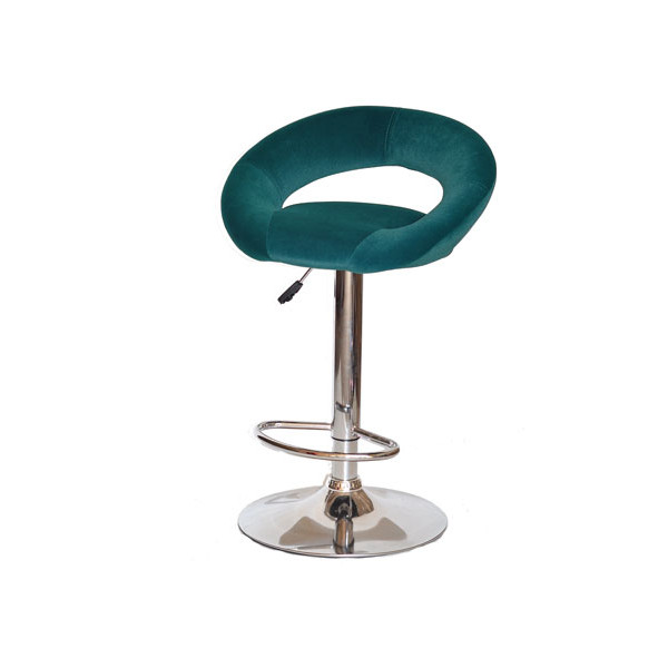 Барный стул Onder Mebli Holy BAR CH-BASE Зеленый B-1003 Бархат-1
