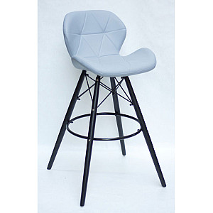 Барный стул Onder Mebli Invar BAR 75 - BK Серый 35