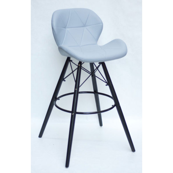 Барний стілець Onder Mebli Invar BAR 75 - BK Сірий 35-0