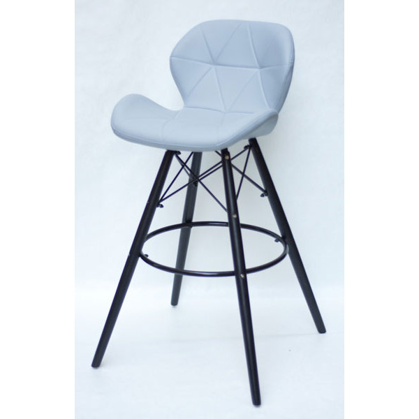 Барний стілець Onder Mebli Invar BAR 75 - BK Сірий 35-1