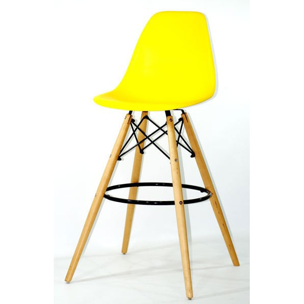 Барный стул Onder Mebli Nik BAR 75 Желтый 12-1