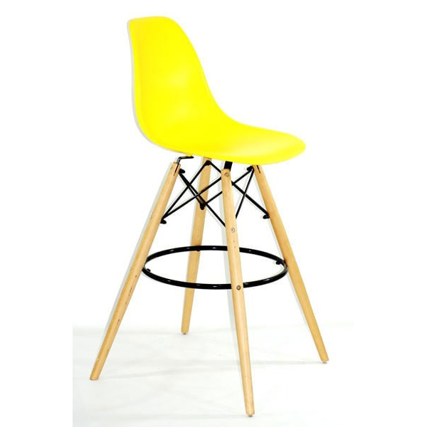 Барный стул Onder Mebli Nik BAR 75 Желтый 12-3