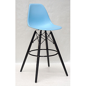 Барний стілець Onder Mebli Nik BAR 75-BK Блакитний 50