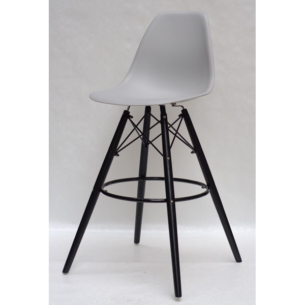 Барний стілець Onder Mebli Nik BAR 75-BK Сірий 10-1