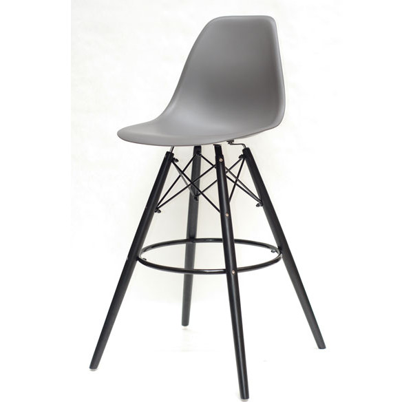 Барний стілець Onder Mebli Nik BAR 75-BK Сірий 21-1