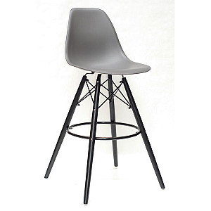 Барний стілець Onder Mebli Nik BAR 75-BK Сірий 21