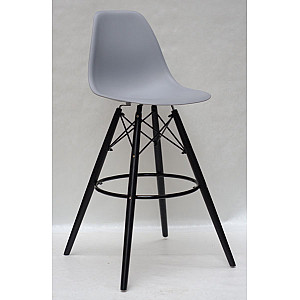 Барний стілець Onder Mebli Nik BAR 75-BK Сірий 35