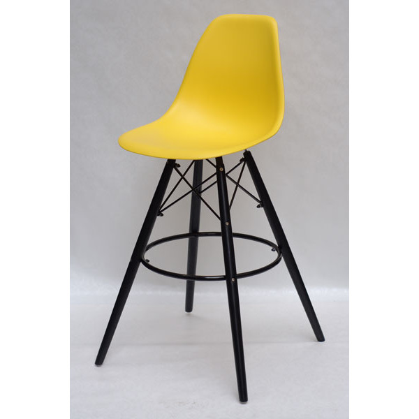 Барний стілець Onder Mebli Nik BAR 75-BK Жовтий 12-1