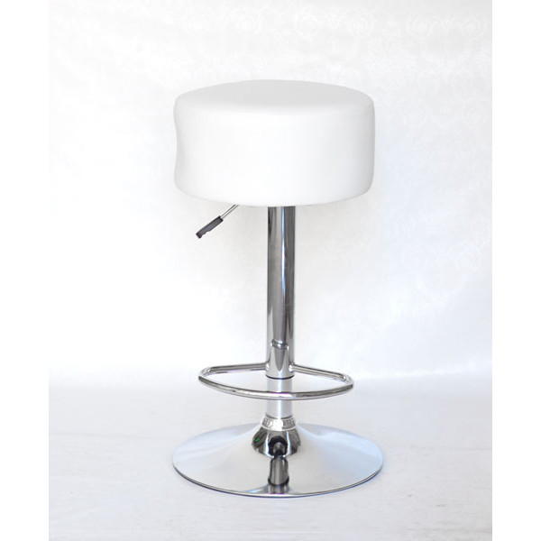 Барний стілець Onder Mebli Rene BAR CH-BASE Білий Екошкіра-0