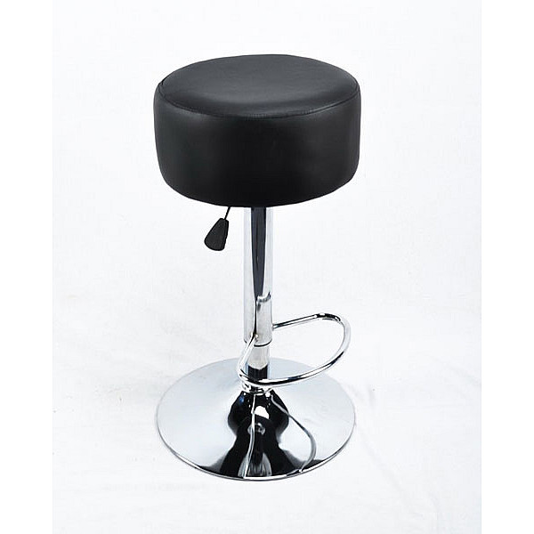 Барный стул Onder Mebli Rene BAR CH-BASE Черный Экокожа-1