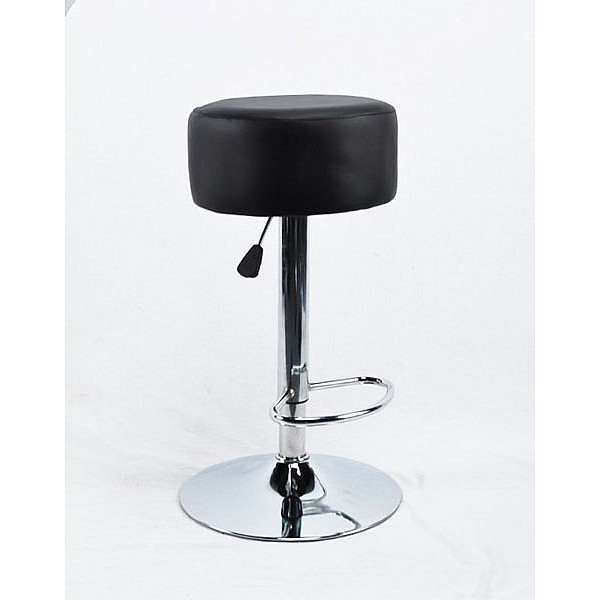 Барный стул Onder Mebli Rene BAR CH-BASE Черный Экокожа-2