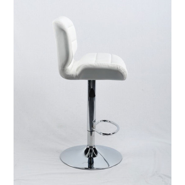 Барный стул Onder Mebli Soho BAR CH-BASE Белый Экокожа-4