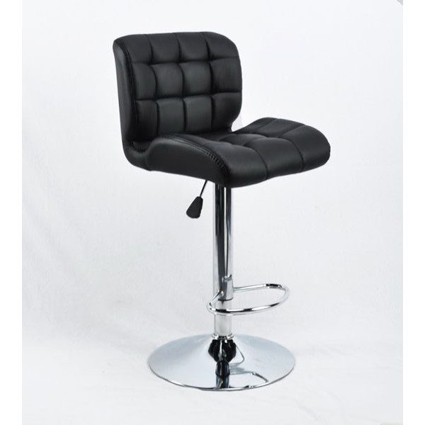 Барний стілець Onder Mebli Soho BAR CH-BASE Чорний Екошкіра-0