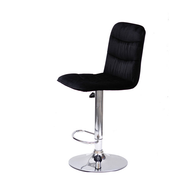 Барный стул Onder Mebli Split BAR CH-BASE Черный B-1011 Бархат-2