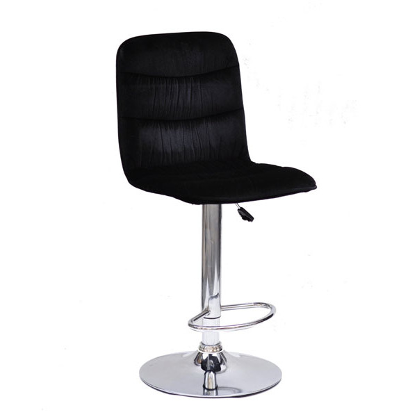 Барный стул Onder Mebli Split BAR CH-BASE Черный B-1011 Бархат-0